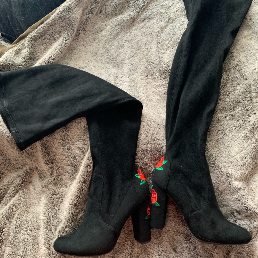 Thigh high boots
